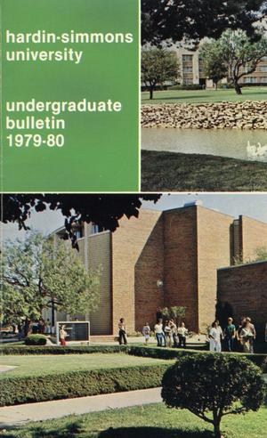 Catalog of Hardin-Simmons University, 1979-1980 Undergraduate Bulletin