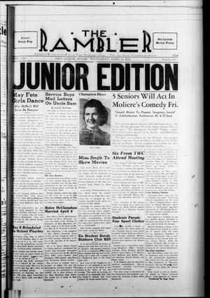 The Rambler (Fort Worth, Tex.), Vol. 16, No. 25, Ed. 1 Wednesday, April 15, 1942