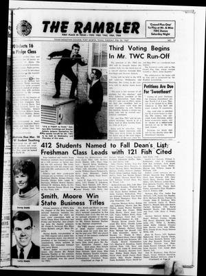 The Rambler (Fort Worth, Tex.), Vol. 40, No. 19, Ed. 1 Tuesday, February 28, 1967