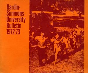 Primary view of object titled 'Catalog of Hardin-Simmons University, 1972-1973'.