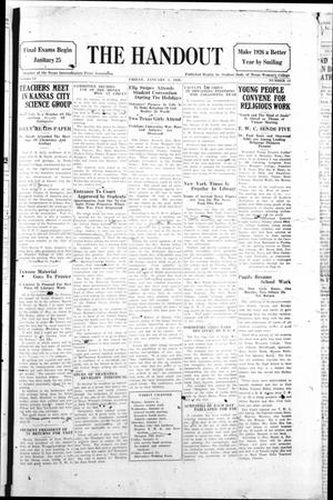 The Handout (Fort Worth, Tex.), Vol. 12, No. 13, Ed. 1 Friday, January 8, 1926
