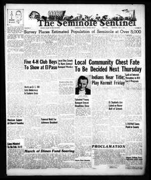 The Seminole Sentinel (Seminole, Tex.), Vol. 48, No. 10, Ed. 1 Thursday, February 3, 1955