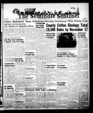 The Seminole Sentinel (Seminole, Tex.), Vol. 48, No. 52, Ed. 1 Thursday, November 24, 1955