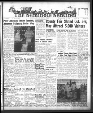 The Seminole Sentinel (Seminole, Tex.), Vol. 49, No. 34, Ed. 1 Thursday, July 19, 1956