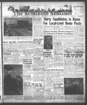 The Seminole Sentinel (Seminole, Tex.), Vol. 49, No. 24, Ed. 1 Thursday, May 10, 1956