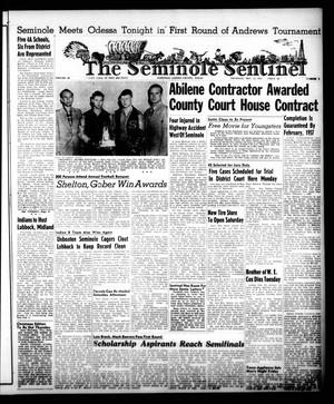 Primary view of object titled 'The Seminole Sentinel (Seminole, Tex.), Vol. 49, No. 3, Ed. 1 Thursday, December 15, 1955'.