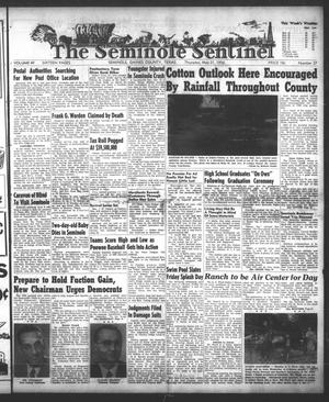 The Seminole Sentinel (Seminole, Tex.), Vol. 49, No. 27, Ed. 1 Thursday, May 31, 1956