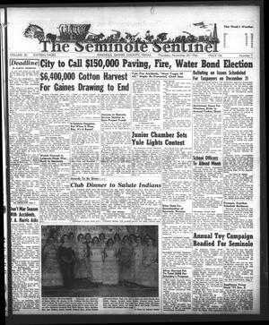 The Seminole Sentinel (Seminole, Tex.), Vol. 50, No. 1, Ed. 1 Thursday, November 29, 1956