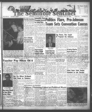 The Seminole Sentinel (Seminole, Tex.), Vol. 49, No. 22, Ed. 1 Thursday, April 26, 1956
