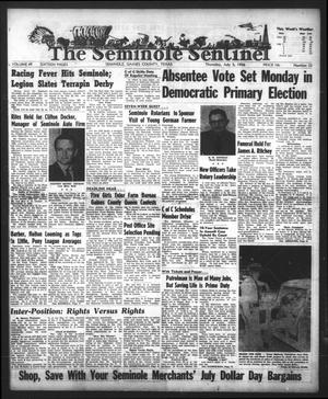 The Seminole Sentinel (Seminole, Tex.), Vol. 49, No. 32, Ed. 1 Thursday, July 5, 1956