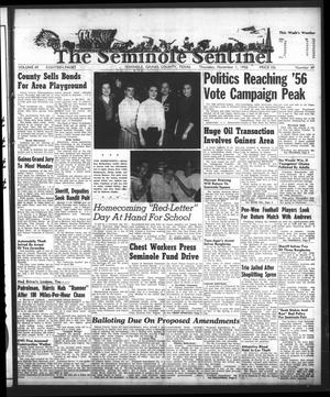 The Seminole Sentinel (Seminole, Tex.), Vol. 49, No. 49, Ed. 1 Thursday, November 1, 1956