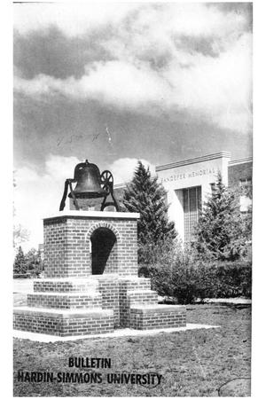 Primary view of object titled 'Catalog of Hardin-Simmons University, 1951-1952'.