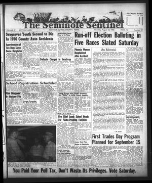 The Seminole Sentinel (Seminole, Tex.), Vol. 49, No. 39, Ed. 1 Thursday, August 23, 1956