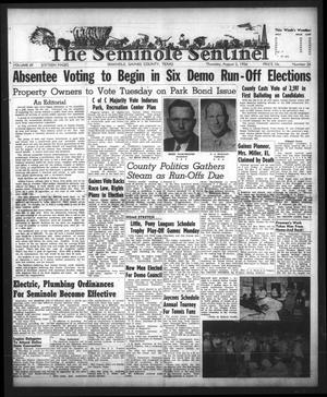 The Seminole Sentinel (Seminole, Tex.), Vol. 49, No. 36, Ed. 1 Thursday, August 2, 1956