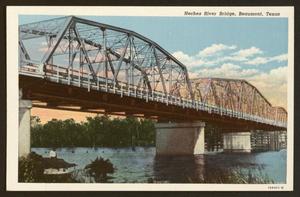Primary view of object titled '[Neches River Bridge]'.