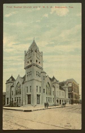 Primary view of object titled '[First Baptist Church]'.