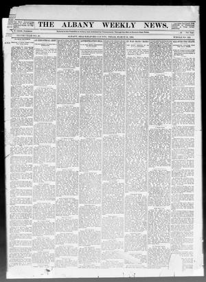 The Albany Weekly News. (Albany, Tex.), Vol. 10, No. 48, Ed. 1 Friday, March 16, 1894