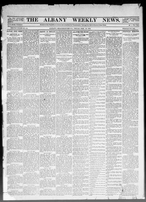 The Albany Weekly News. (Albany, Tex.), Vol. 10, No. 44, Ed. 1 Friday, February 16, 1894