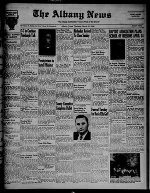The Albany News (Albany, Tex.), Vol. 76, No. 30, Ed. 1 Thursday, March 31, 1960