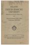 Thumbnail image of item number 1 in: 'Catalogue of Hardin-Simmons University, 1942-1943'.