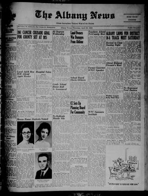 The Albany News (Albany, Tex.), Vol. 77, No. 33, Ed. 1 Thursday, April 20, 1961