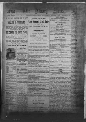 The Albany News. (Albany, Tex.), Vol. 4, No. 30, Ed. 1 Thursday, September 15, 1887