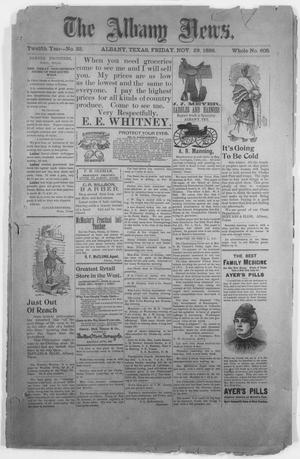 The Albany News. (Albany, Tex.), Vol. 12, No. 33, Ed. 1 Friday, November 29, 1895