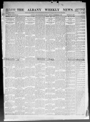 The Albany Weekly News. (Albany, Tex.), Vol. 10, No. 36, Ed. 1 Friday, December 15, 1893