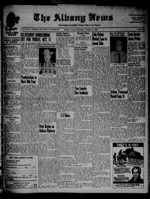 The Albany News (Albany, Tex.), Vol. 77, No. 5, Ed. 1 Thursday, October 6, 1960
