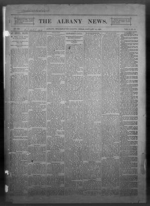The Albany News. (Albany, Tex.), Vol. 6, No. 43, Ed. 1 Friday, January 24, 1890