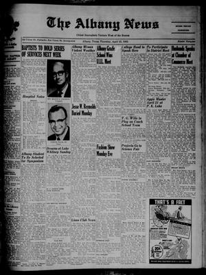 The Albany News (Albany, Tex.), Vol. 77, No. 32, Ed. 1 Thursday, April 13, 1961