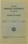 Thumbnail image of item number 1 in: 'Catalogue of Simmons University, 1927 Summer Session'.