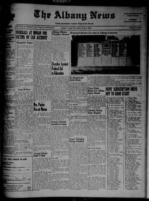 Primary view of object titled 'The Albany News (Albany, Tex.), Vol. 77, No. 44, Ed. 1 Thursday, July 6, 1961'.