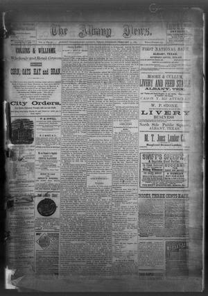 The Albany News. (Albany, Tex.), Vol. 3, No. 50, Ed. 1 Thursday, February 3, 1887