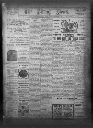 The Albany News. (Albany, Tex.), Vol. 3, No. 40, Ed. 1 Thursday, November 25, 1886