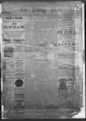 Primary view of object titled 'The Albany News. (Albany, Tex.), Vol. 4, No. 1, Ed. 1 Thursday, February 24, 1887'.