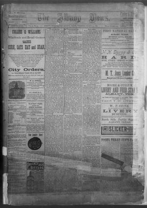 The Albany News. (Albany, Tex.), Vol. 4, No. 3, Ed. 1 Thursday, March 10, 1887