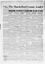 Primary view of The Shackelford County Leader (Albany, Tex.), Vol. 7, No. 2, Ed. 1 Thursday, January 11, 1945