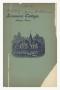 Thumbnail image of item number 1 in: 'Catalogue of Simmons College, 1896-1897'.