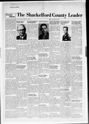 The Shackelford County Leader (Albany, Tex.), Vol. 8, No. 12, Ed. 1 Thursday, March 21, 1946