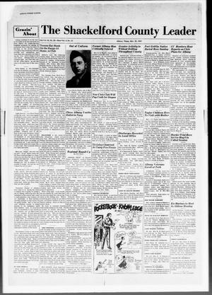 Primary view of object titled 'The Shackelford County Leader (Albany, Tex.), Vol. 8, No. 13, Ed. 1 Thursday, March 28, 1946'.