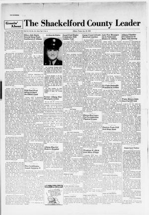 The Shackelford County Leader (Albany, Tex.), Vol. 7, No. 4, Ed. 1 Thursday, January 25, 1945