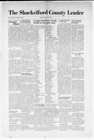 Primary view of object titled 'The Shackelford County Leader (Albany, Tex.), Vol. 6, No. 6, Ed. 1 Thursday, February 10, 1944'.