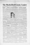 Thumbnail image of item number 1 in: 'The Shackelford County Leader (Albany, Tex.), Vol. 5, No. 39, Ed. 1 Thursday, October 7, 1943'.