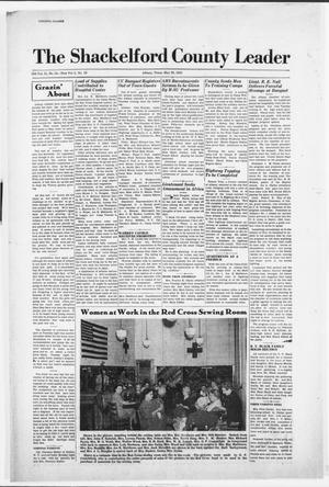 Primary view of object titled 'The Shackelford County Leader (Albany, Tex.), Vol. 5, No. 19, Ed. 1 Thursday, May 20, 1943'.
