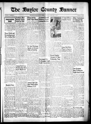 The Baylor County Banner (Seymour, Tex.), Vol. 52, No. 24, Ed. 1 Thursday, February 13, 1947