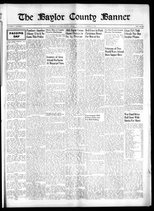 The Baylor County Banner (Seymour, Tex.), Vol. 51, No. 07, Ed. 1 Thursday, October 18, 1945