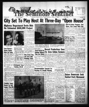 The Seminole Sentinel (Seminole, Tex.), Vol. 51, No. 37, Ed. 1 Thursday, August 7, 1958