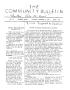 Newspaper: The Community Bulletin (Abilene, Texas), No. 12, Saturday, November 4…