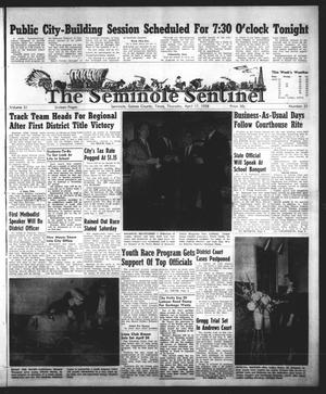The Seminole Sentinel (Seminole, Tex.), Vol. 51, No. 21, Ed. 1 Thursday, April 17, 1958